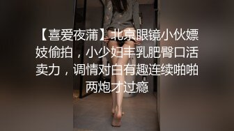 【喜爱夜蒲】北京眼镜小伙嫖妓偷拍，小少妇丰乳肥臀口活卖力，调情对白有趣连续啪啪两炮才过瘾